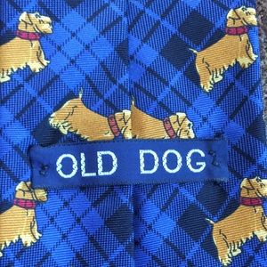 EUC Scottie dog tie